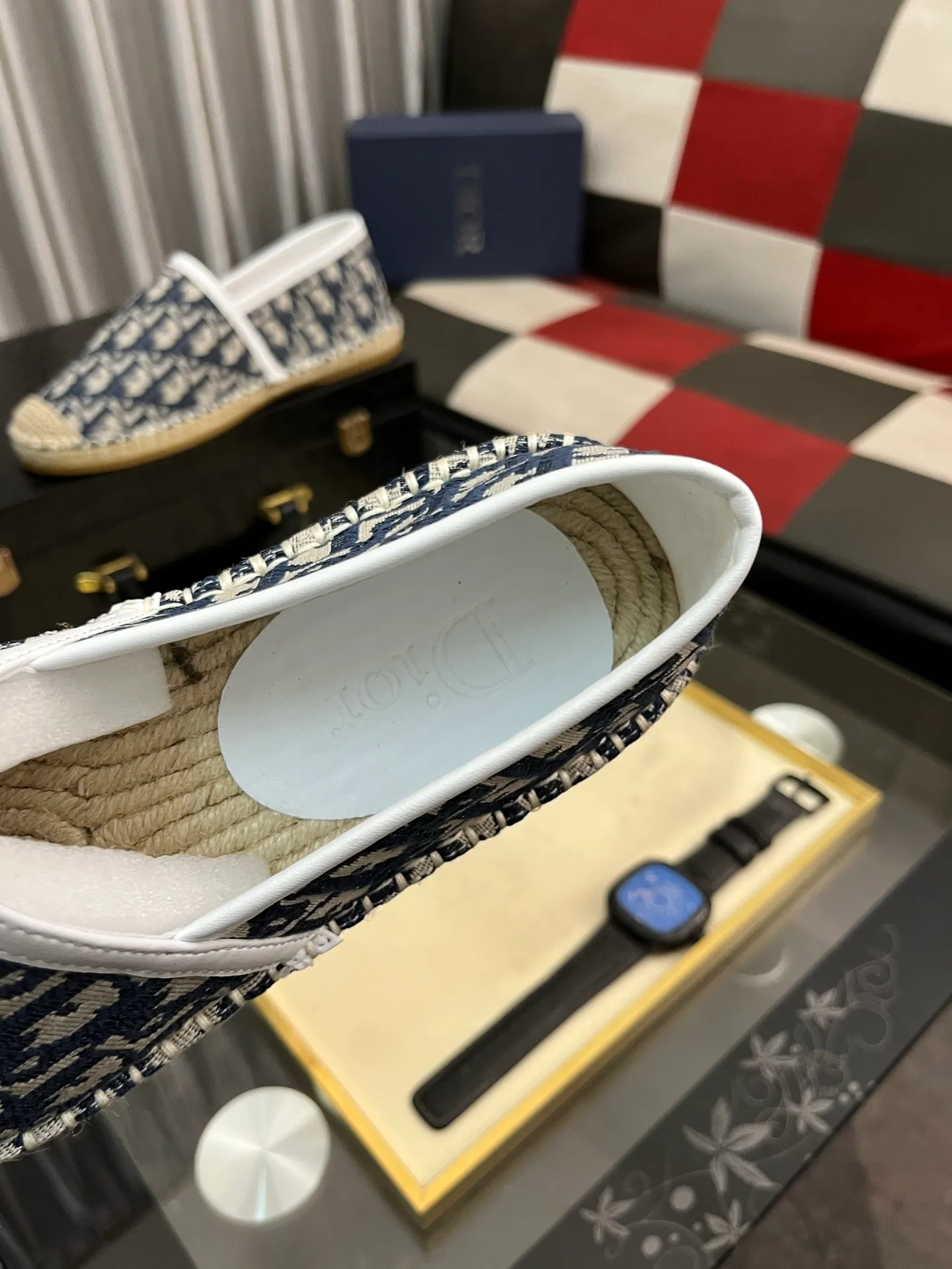 Men's shoes 💰400⌚️⌚️Dior men's latest slip-on Loaf casual fisherman's shoes ✔️The original version is available simultaneously at the counter and is a one-to-one replica🎩Material: Italian imported waterproof fabric, pure hand-pulled strings, raw rubber breathable outsole, lining breathable and comfortable lambskin, 100% comfortable density, original rubber outsole wear-resistant ✔️Code number: 38-44, you deserve it, (Note: 45 and 46 can be customized, non-refundable and non-exchangeable)